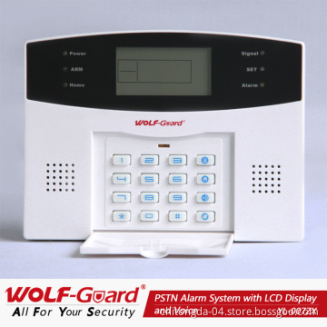 2014 Hot Selling PSTN Phone Alarm Security System with LCD Display and APP Control Yl007zx)